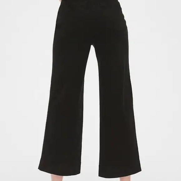 GAP High Rise Wide-Leg Crop Chinos New - Picture 7 of 7